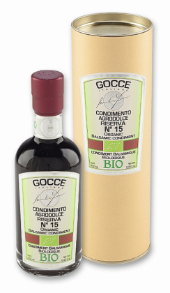 Vinaigre Balsamique De Modène Gocce Bio "15 travasi"